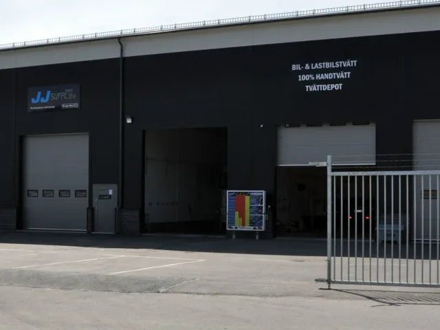 Lagerportar och infart